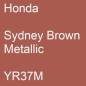 Preview: Honda, Sydney Brown Metallic, YR37M.